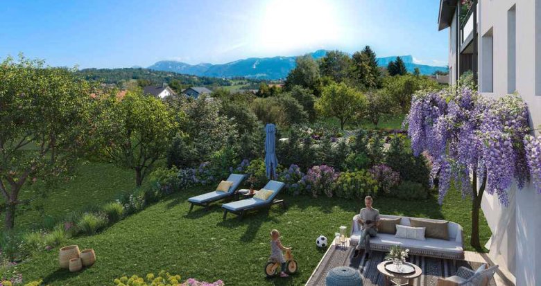 Achat / Vente appartement neuf Cuvat au centre du village (74350) - Réf. 6522