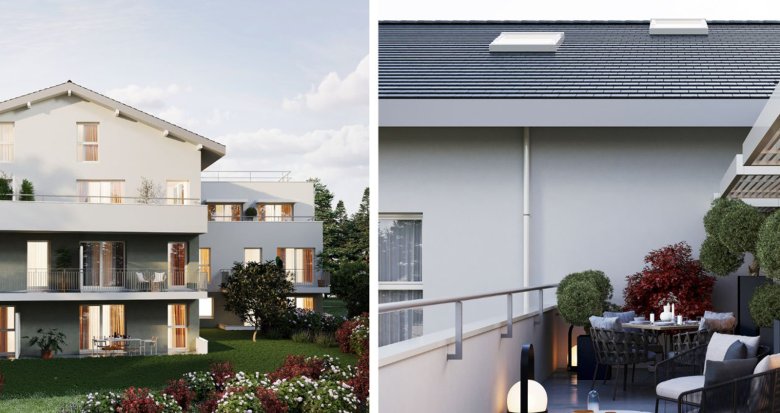 Achat / Vente appartement neuf Divonne-les-Bains à 7 min à vélo du Lac de Divonne (01220) - Réf. 12959