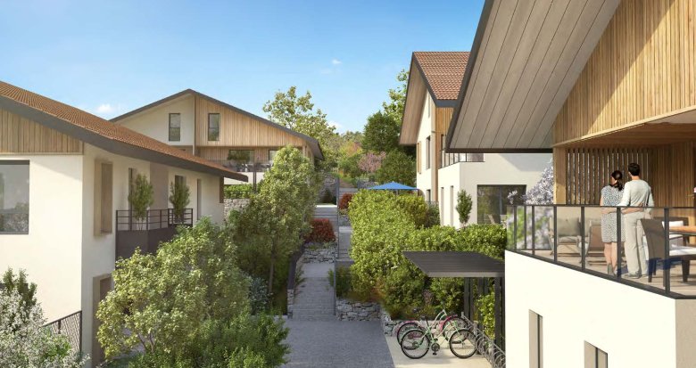 Achat / Vente appartement neuf Excenevex à 150m du lac Léman (74140) - Réf. 8653