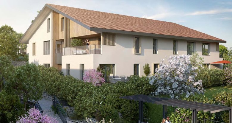 Achat / Vente appartement neuf Excenevex à 150m du lac Léman (74140) - Réf. 8653