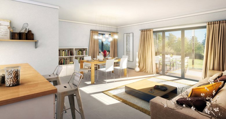 Achat / Vente appartement neuf Feigère proche de Saint-Julien en Genevois (74160) - Réf. 1474