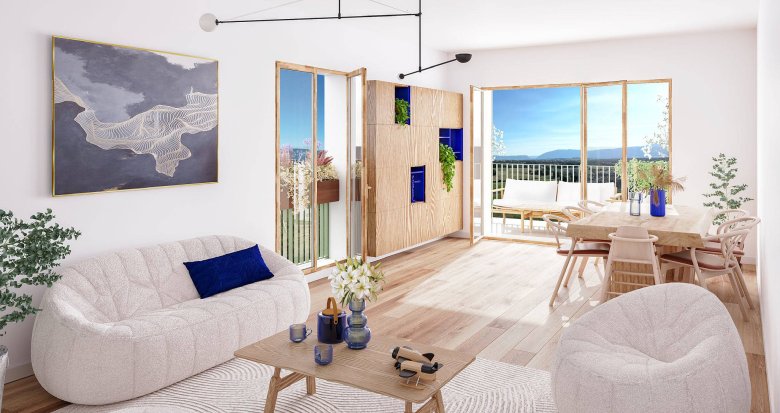 Achat / Vente appartement neuf Ferney-Voltaire à 20 min à vélo des Bains des Pâquis (01210) - Réf. 11339