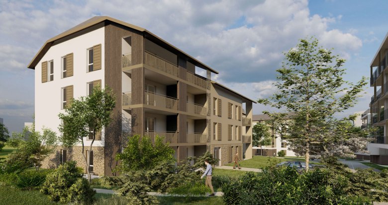 Achat / Vente appartement neuf Gex à 200m du coeur de ville (01170) - Réf. 8497