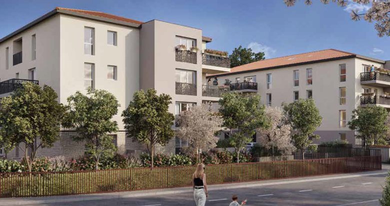 Achat / Vente appartement neuf Jassans-Riottier quartier résidentiel proche bus et centre (01480) - Réf. 13738