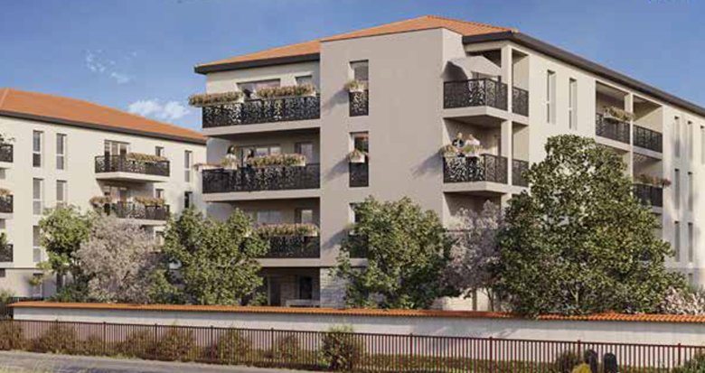 Achat / Vente appartement neuf Jassans-Riottier quartier résidentiel proche bus et centre (01480) - Réf. 13738