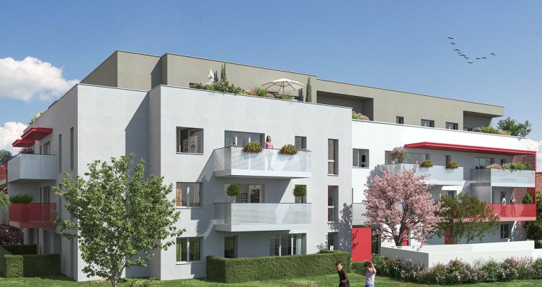Achat / Vente appartement neuf La Motte-Servolex à 10 min Lac du Bourget et Chambéry (73290) - Réf. 8542