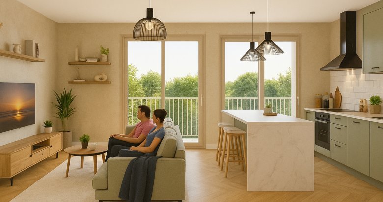 Achat / Vente appartement neuf La Motte-Servolex au cœur de l’écoquartier des Granges (73290) - Réf. 13243