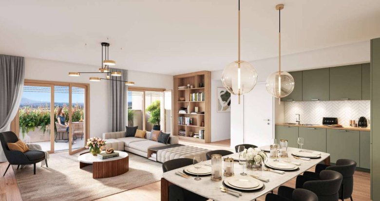 Achat / Vente appartement neuf La Motte-Servolex eco hameau des Granges sur les hauteurs (73290) - Réf. 12436