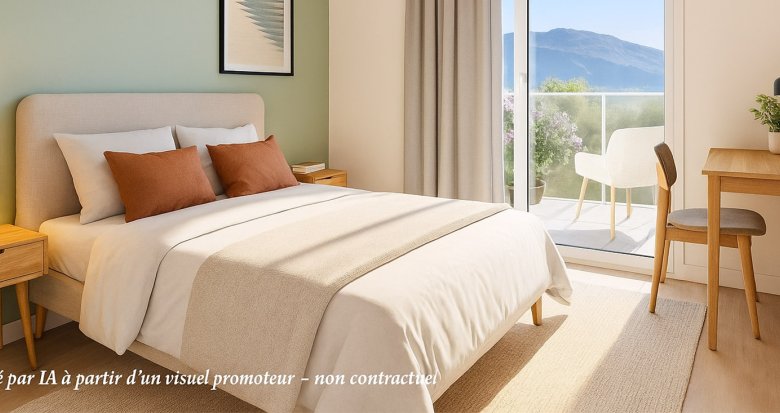 Achat / Vente appartement neuf La Ravoire vues dégagées sur les massifs (73490) - Réf. 13564