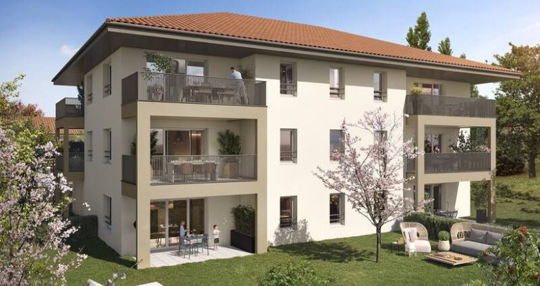 Achat / Vente appartement neuf Loisin à 30 minutes de Genève (74140) - Réf. 8289