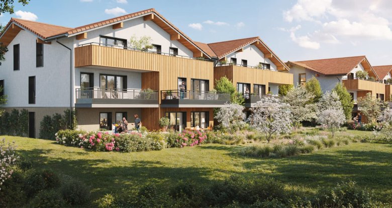 Achat / Vente appartement neuf Marignier à 5 minutes de la gare (74970) - Réf. 13614