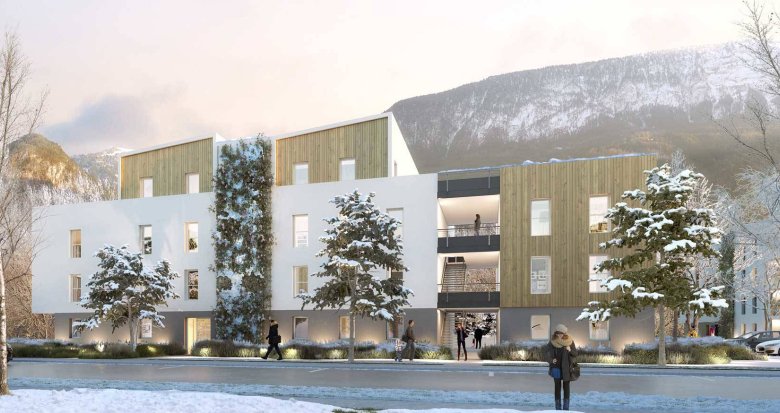 Achat / Vente appartement neuf Marnaz avec vue dégagée sur les montagnes (74460) - Réf. 12356