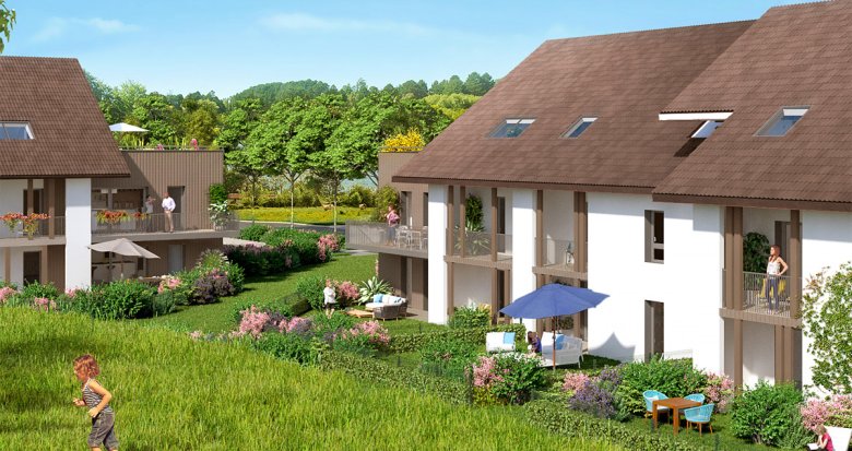 Achat / Vente appartement neuf Maxilly-sur-Léman centre-ville (74500) - Réf. 1100