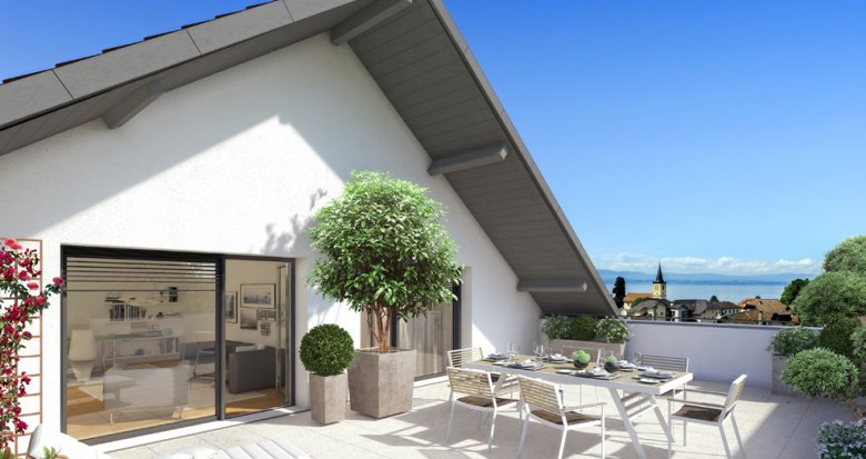Achat / Vente appartement neuf Maxilly-sur-Léman centre-ville (74500) - Réf. 1100