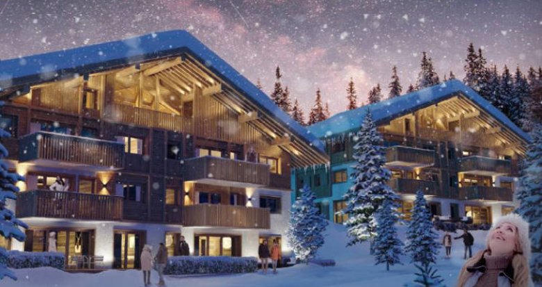 Achat / Vente appartement neuf Megève au coeur des montagnes savoyardes (74120) - Réf. 4416