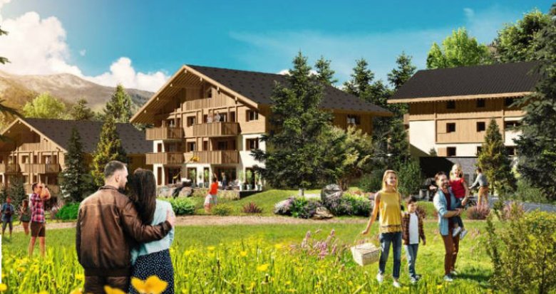 Achat / Vente appartement neuf Megève au coeur des montagnes savoyardes (74120) - Réf. 4416