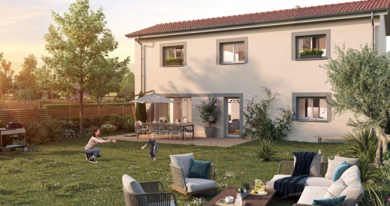 Achat / Vente appartement neuf Niévroz maisons neuves à 8 min à vélo du Lac des Pyes (01120) - Réf. 13489