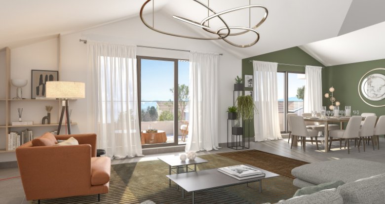 Achat / Vente appartement neuf Ornex à 20 min de Genève (01210) - Réf. 12988