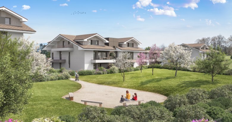 Achat / Vente appartement neuf Ornex à 20 min de Genève (01210) - Réf. 12988