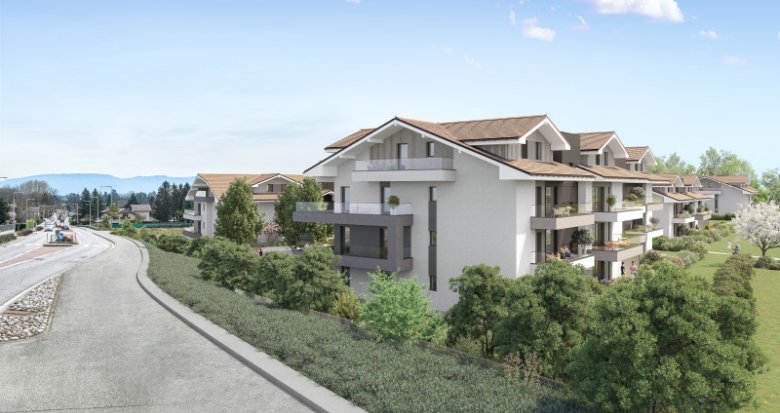 Achat / Vente appartement neuf Ornex à 20 min de Genève (01210) - Réf. 12988