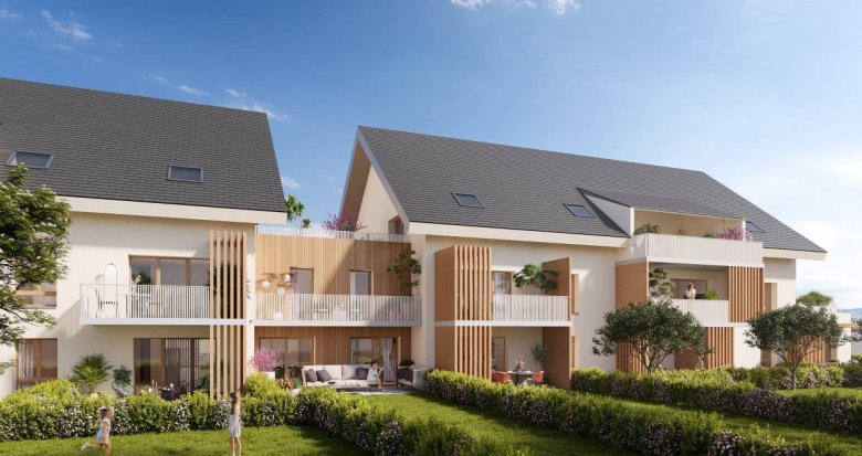 Achat / Vente appartement neuf Rumilly à mi-chemin entre le lac d’Annecy et du Bourget (74150) - Réf. 13395