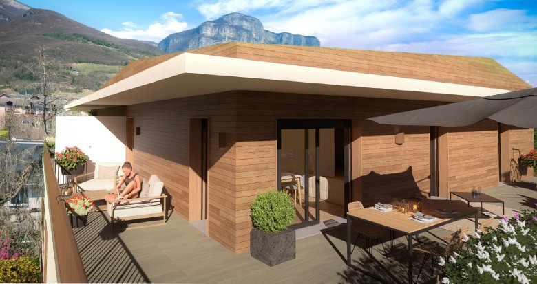 Achat / Vente appartement neuf Saint-Alban-Leysse quartier résidentiel au pied des Bauges (73230) - Réf. 13693