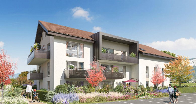 Achat / Vente appartement neuf Saint-Pierre-en-Faucigny à deux pas de la montagne (74800) - Réf. 8445