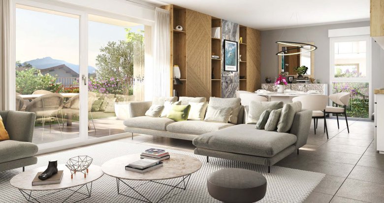 Achat / Vente appartement neuf Saint-Pierre-en-Faucigny secteur Toisinges proche Bonneville (74800) - Réf. 8662