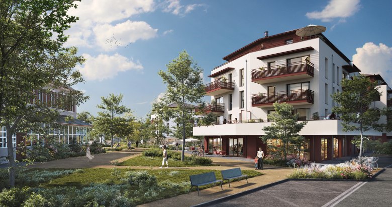 Achat / Vente appartement neuf Sciez coeur de ville proche lac Léman (74140) - Réf. 8235