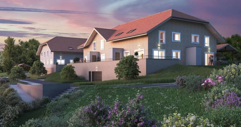 Achat / Vente appartement neuf Sillingy à 8km de l’autoroute Chambéry-Genève (74330) - Réf. 11391