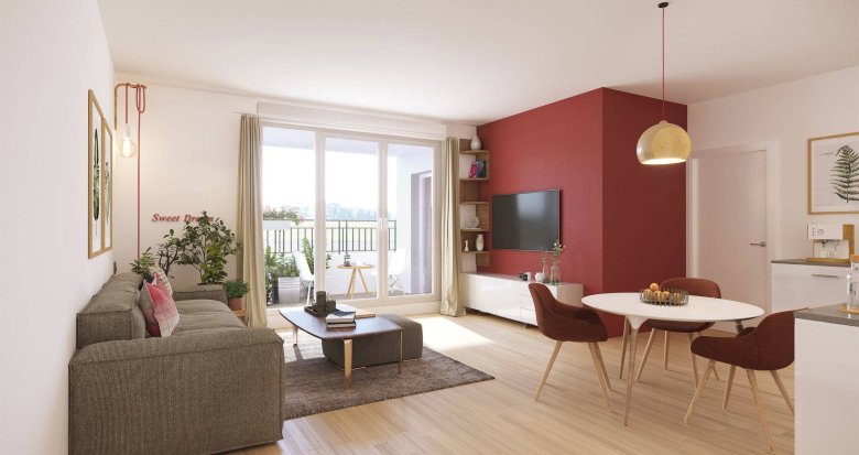 Achat / Vente appartement neuf Thonon-les-Bain proche centre secteur résidentiel (74200) - Réf. 6170