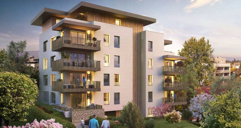 Achat / Vente appartement neuf Thonon-les-Bains à 15 min à pied des rives du lac Léman (74200) - Réf. 9189