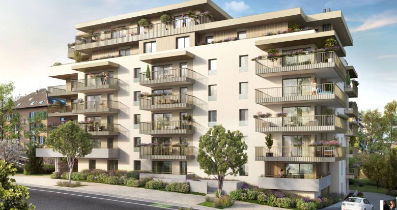 Achat / Vente appartement neuf Thonon-les-Bains à 15 min à pied des rives du lac Léman (74200) - Réf. 9189
