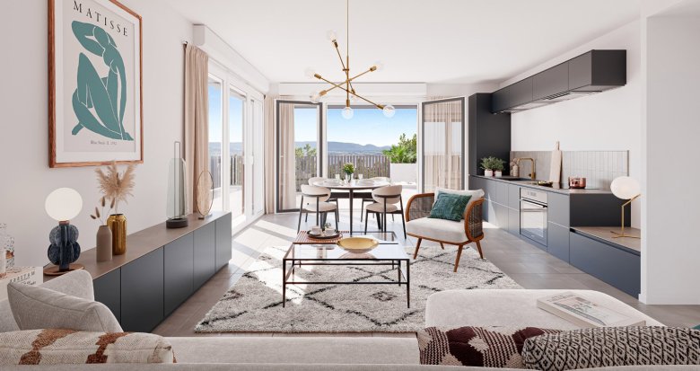 Achat / Vente appartement neuf Thonon-les-Bains à 5 min à vélo du Lac Léman (74200) - Réf. 12954