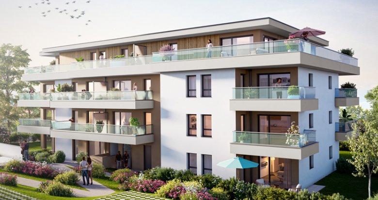 Achat / Vente appartement neuf Thonon-les-Bains à 6 min de la gare (74200) - Réf. 8045