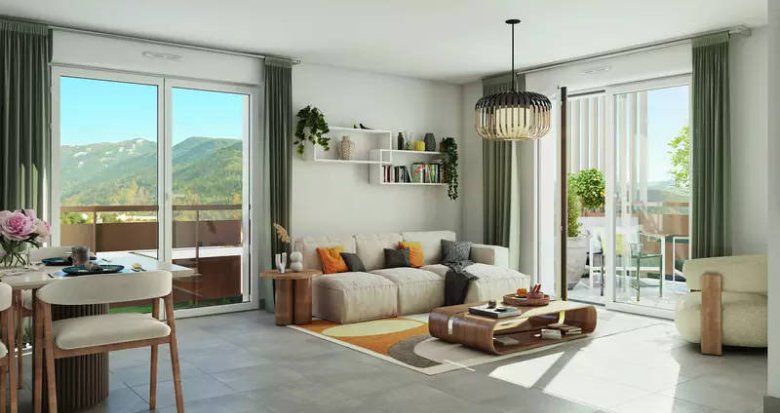 Achat / Vente appartement neuf Ugine à 20 minutes en voiture du lac d’Annecy (73400) - Réf. 12524