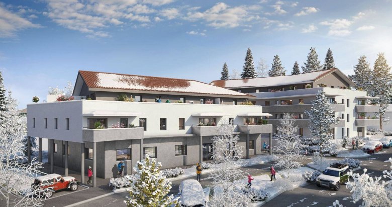 Achat / Vente appartement neuf Vétraz-Monthoux avec vue sur le Mont Salève (74100) - Réf. 11292