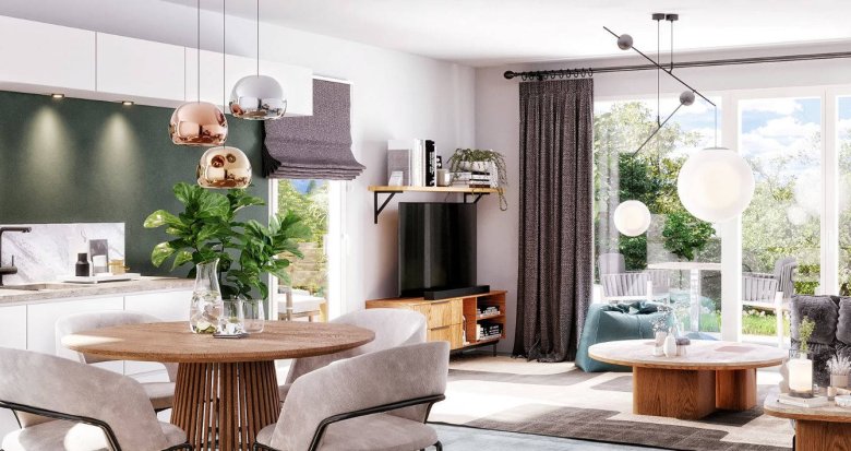 Achat / Vente appartement neuf Viuz-en-Sallaz à 30 minutes de Genève (74250) - Réf. 12421