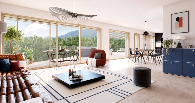 Achat / Vente appartement neuf Aix-les-Bains à 2 min à pied de l’esplanade du lac du Bourget (73100) - Réf. 12604