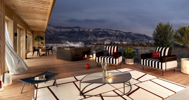 Achat / Vente appartement neuf Aix-les-Bains à 2 min à pied de l’esplanade du lac du Bourget (73100) - Réf. 12604