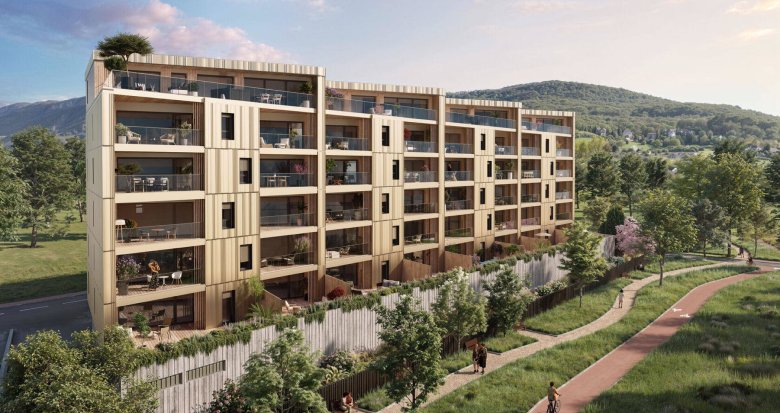Achat / Vente appartement neuf Aix-les-Bains à 2 min à pied de l’esplanade du lac du Bourget (73100) - Réf. 12604