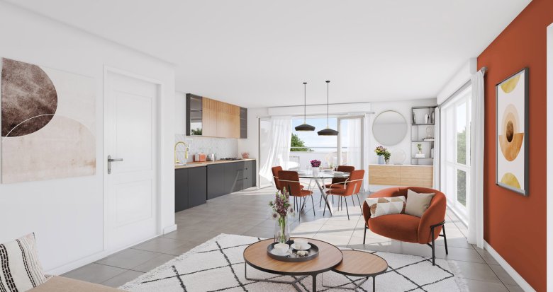 Achat / Vente appartement neuf Ambilly à 450 m du tramway vers Genève (74100) - Réf. 13200