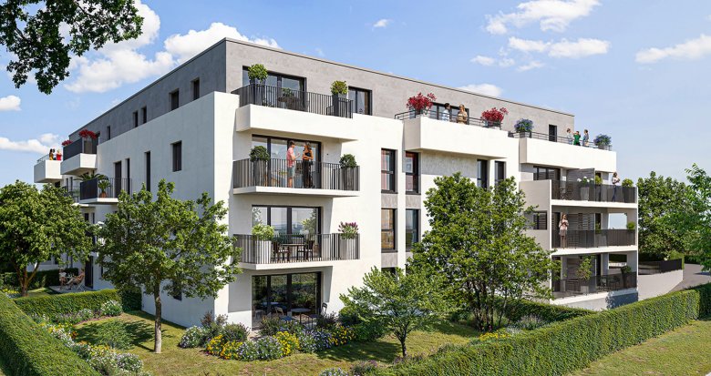 Achat / Vente appartement neuf Ambilly à 450 m du tramway vers Genève (74100) - Réf. 13200