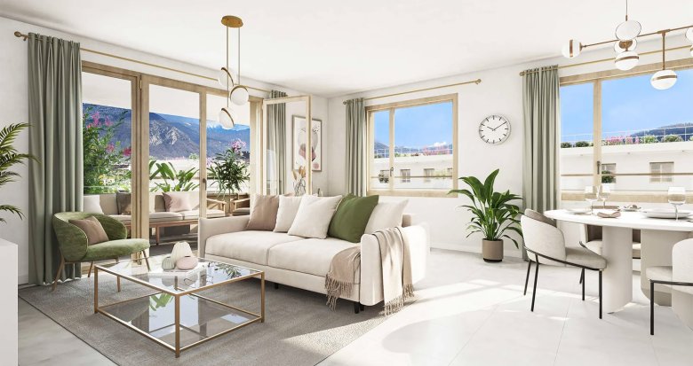 Achat / Vente appartement neuf Annecy à 15 min à pied du lac (74000) - Réf. 12775