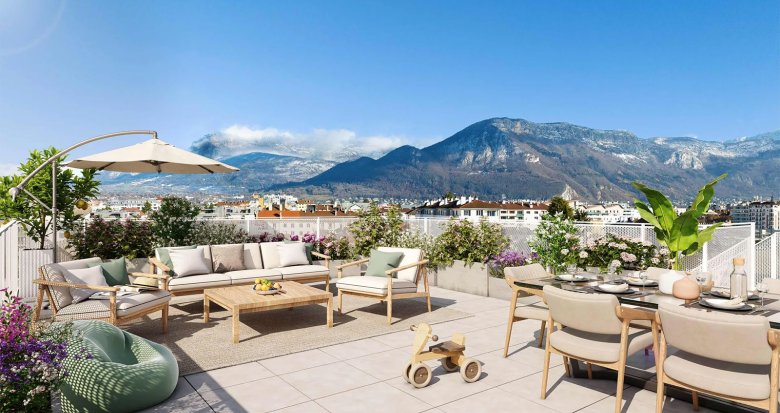 Achat / Vente appartement neuf Annecy à 15 min à pied du lac (74000) - Réf. 12775