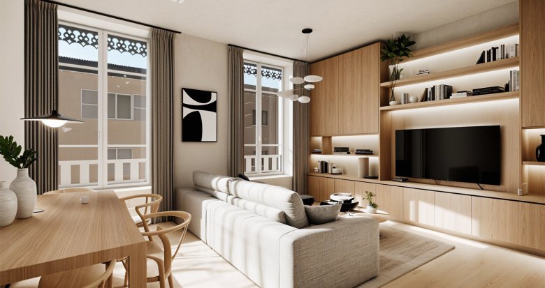 Achat / Vente appartement neuf Annemasse réhabilitation à 550 du tramway (74100) - Réf. 13198