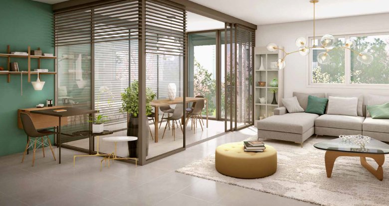 Achat / Vente appartement neuf Bourg-en-Bresse proche centre face au Parc de la Préfecture (01000) - Réf. 13431