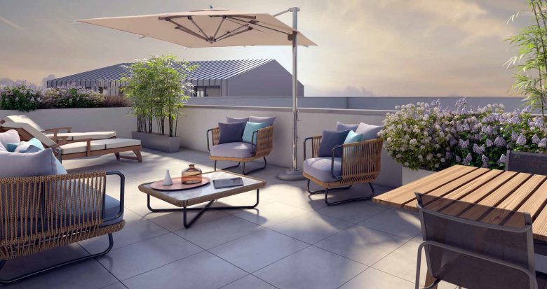 Achat / Vente appartement neuf Bourg-en-Bresse proche centre face au Parc de la Préfecture (01000) - Réf. 13431