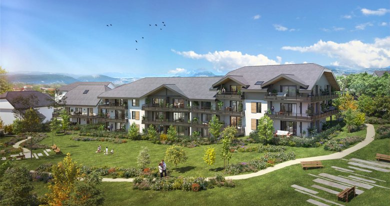Achat / Vente appartement neuf Chapeiry à 10 minutes des commodités et proche d’Annecy (74540) - Réf. 13135
