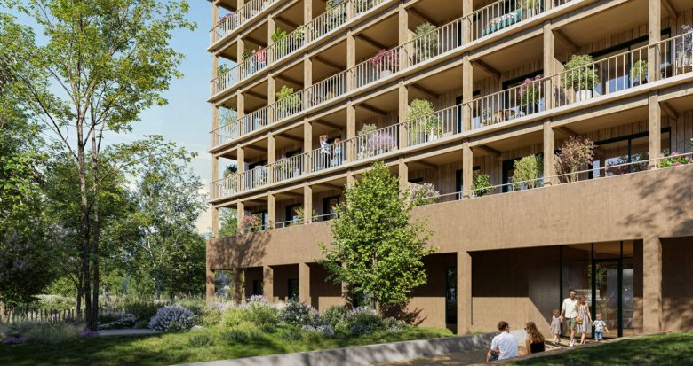 Achat / Vente appartement neuf Ferney-Voltaire à 25 min du centre de Genève (01210) - Réf. 13065